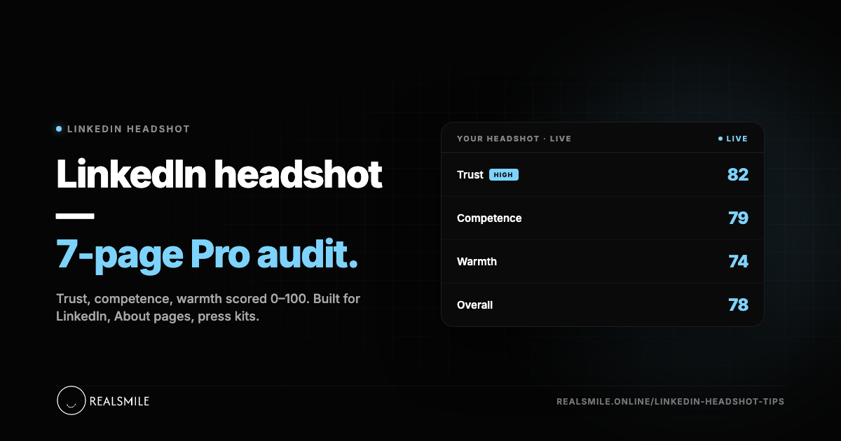 How to Take a Good LinkedIn Headshot (2026 Guide)